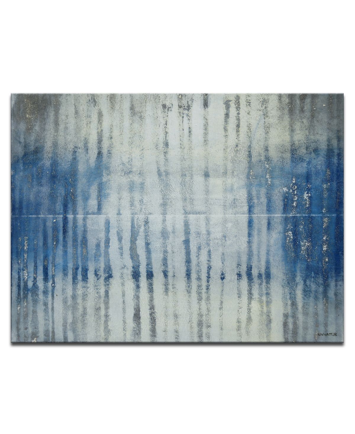 Ready2HangArt, 'Glass Dew' Abstract Canvas Wall Art, 30x40 | Macys (US)