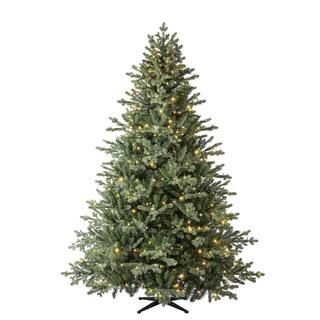 7.5ft. Pre-Lit Balkan Spruce Quick Set® Artificial Christmas Tree, Color-Changing LED Lights by ... | Michaels Stores