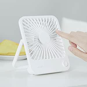 JISULIFE Small Desk Fan Battery Operated Small Fan，180° Foldable Portable Fan, 4 Speeds Adjust... | Amazon (US)