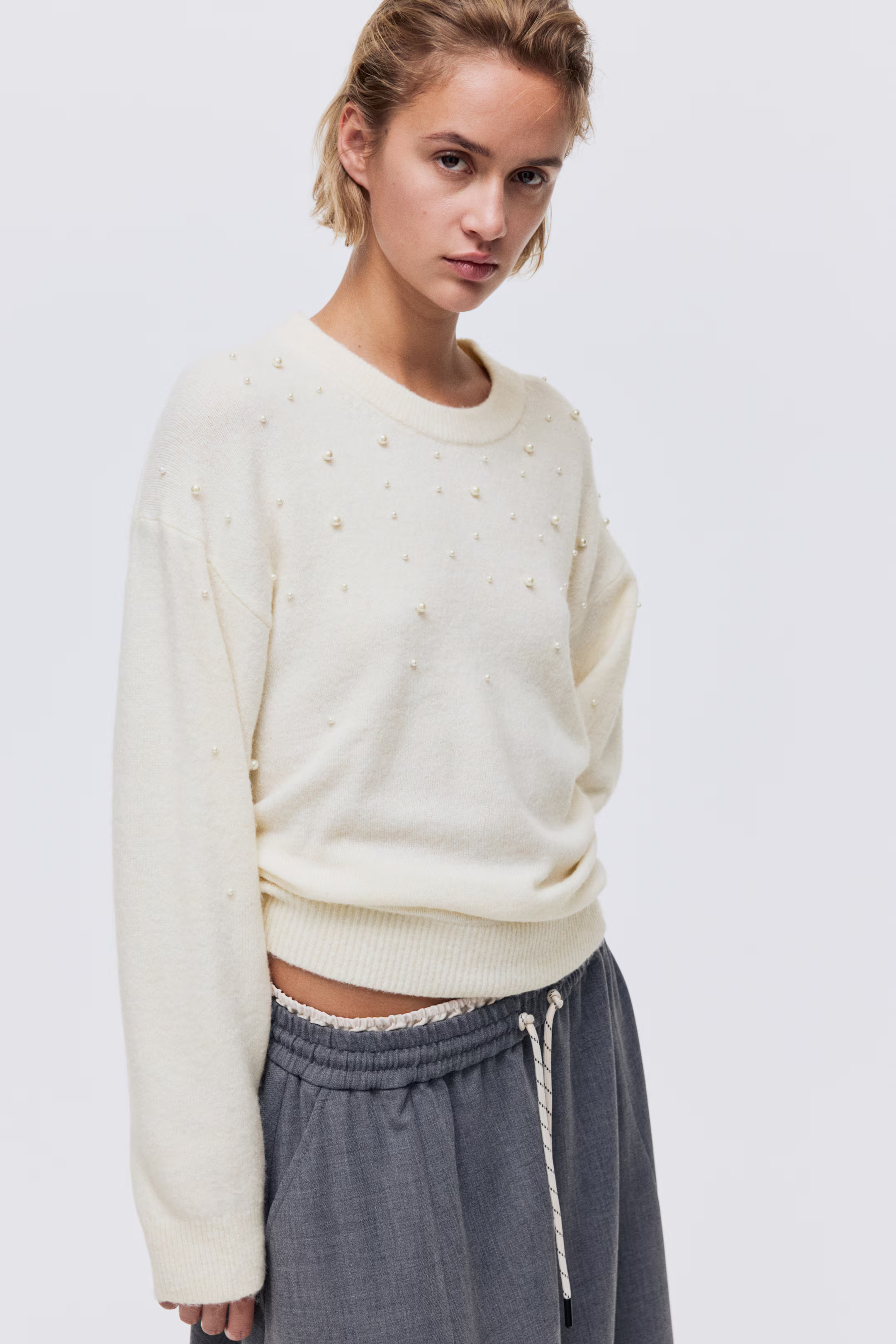 Embellished jumper | H&M (UK, MY, IN, SG, PH, TW, HK)