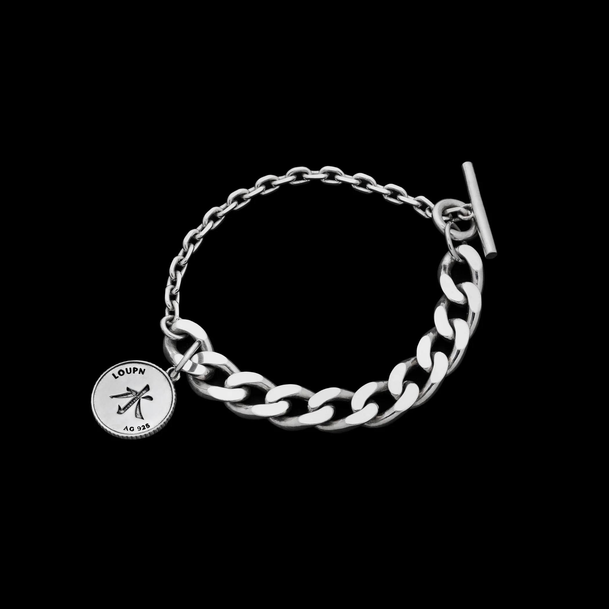 BH x LP Be Water Coin Bracelet | LOUPN