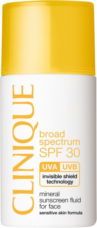 Broad Spectrum SPF 30 Mineral Sunscreen Fluid For Face | Ulta