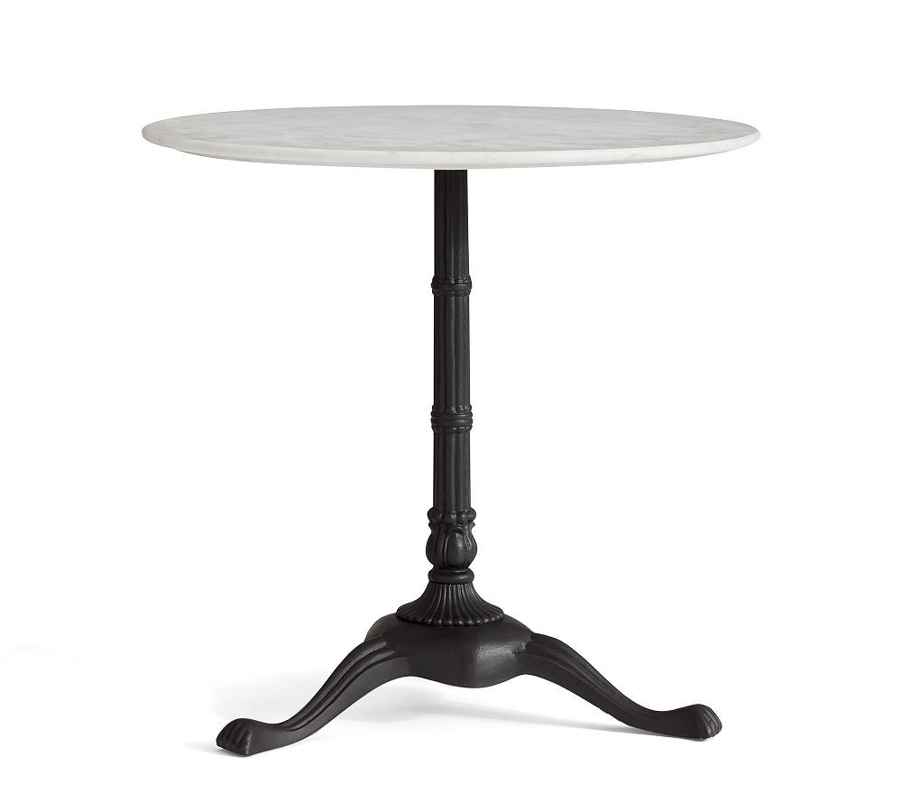 Rae Round Marble Pedestal Bistro Dining Table (32") | Pottery Barn (US)