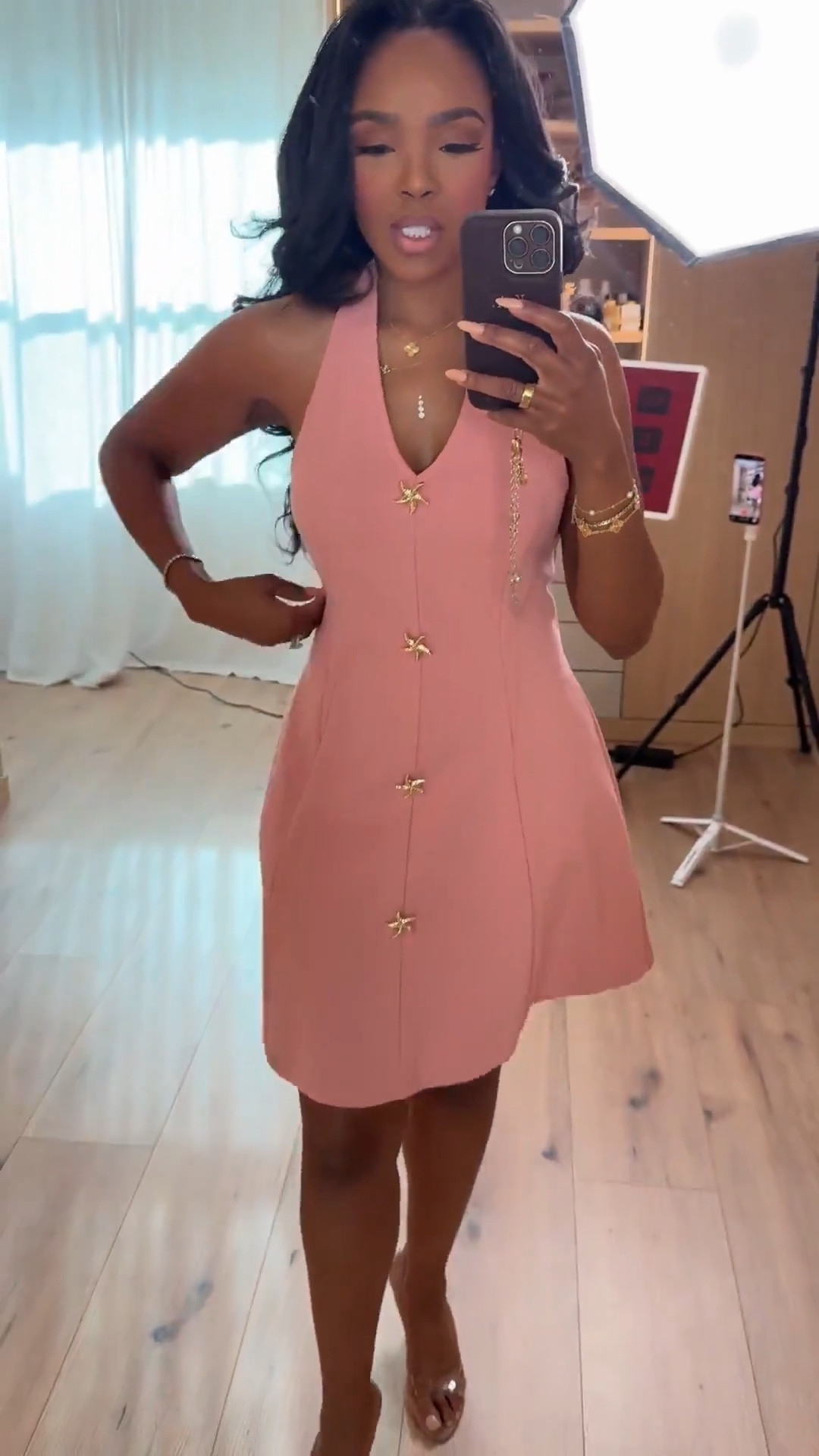 Scroll to shop!! Look how cute this feminine pink mini dress is! Instantly feels playful and elevated.

Perfect for brunch, vacation outfits, summer parties, date nights, and warm-weather events.

Follow my LTK @kirasfashionfinds on the @shop.LTK app to view this post and get my exclusive app-only content!

#liketkit #LTKSeasonal #LTKPetite #LTKootd
@shop.ltk
https://liketk.it/60nE2