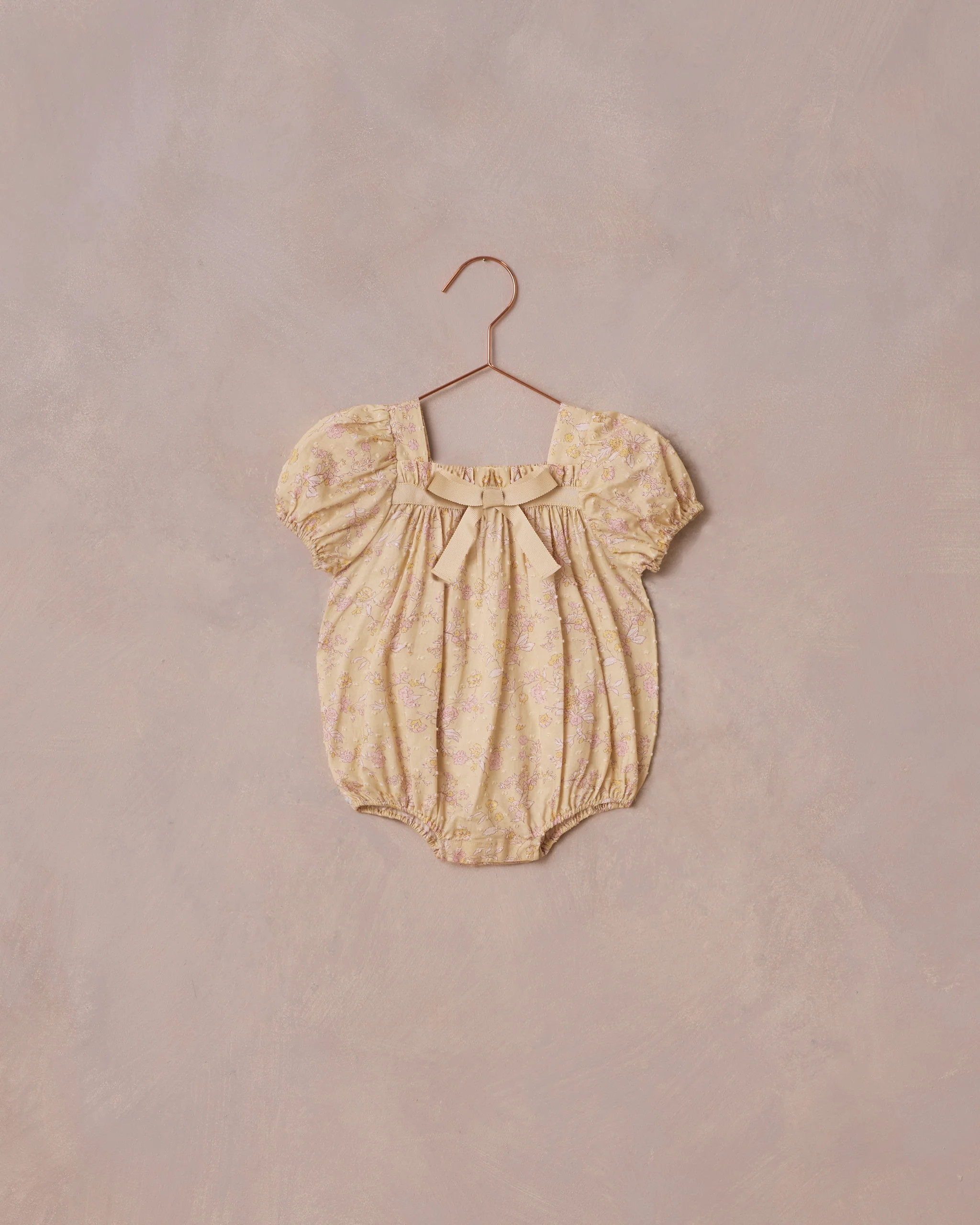 Lyla Romper | Lemon Floral | Rylee + Cru