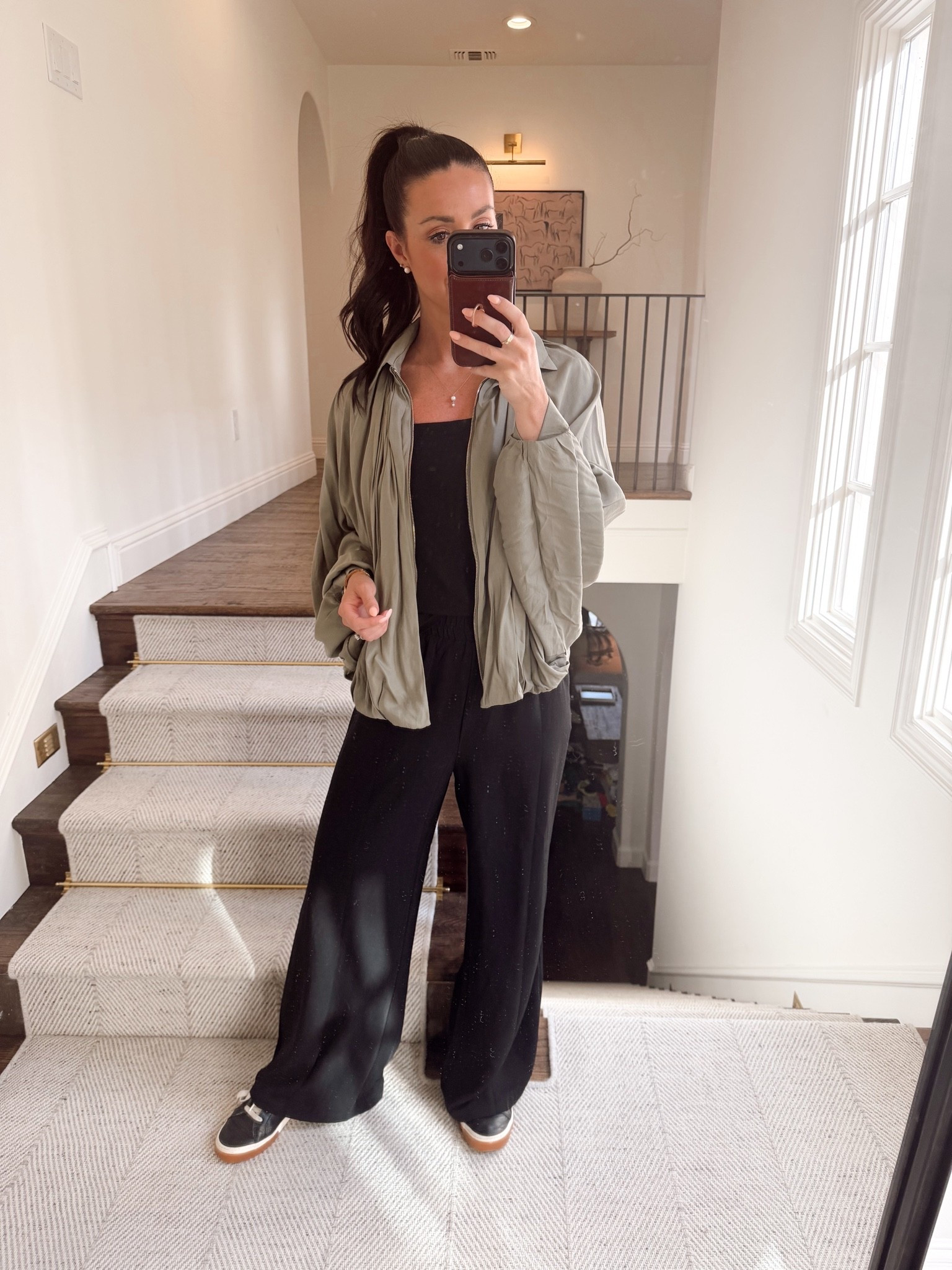 Casual dressy spring look- two piece set perfect for travel, wrinkle free! With light weight accent jacket.

#LTKootd #LTKSeasonal