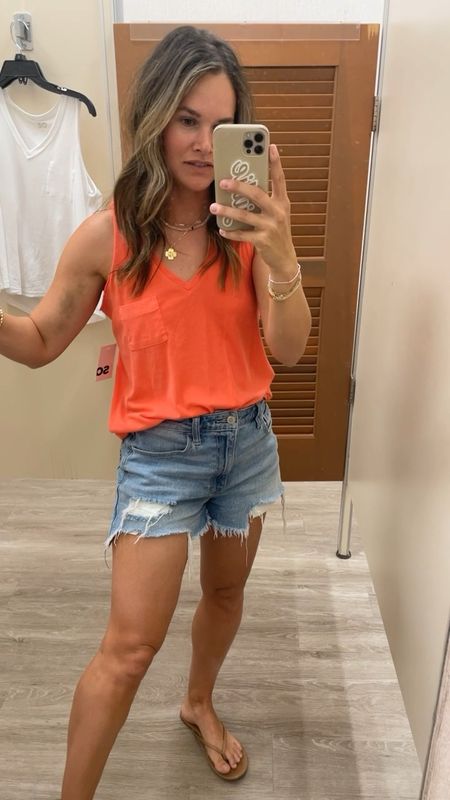 : these tanks from kohls are so good! They come in so many colors, so soft and a great price on sale for $11 ✨ 
.
#kohls #kohlsfinds #kohlsfinds #casualstyle #casualfashion #momstyle #momfashion 

#LTKStyleTip #LTKFindsUnder50 #LTKSaleAlert