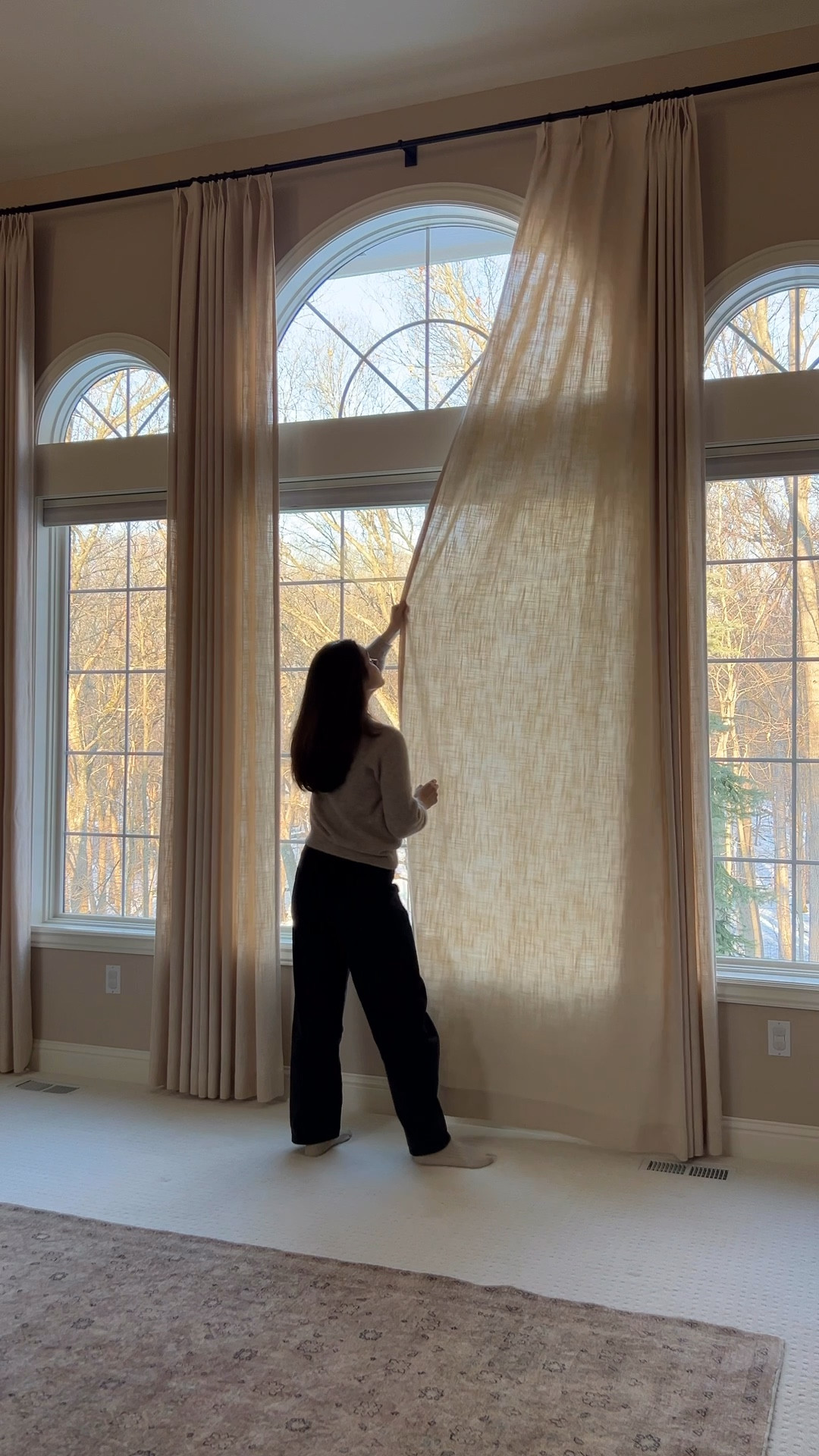 These large arch windows in our new house have my heart and I couldn’t wait to highlight them with these stunning pleated curtains from @twopagescurtains

Comment “curtains” and I’ll message you the link to the curtains I used in this space. Don’t forget to use my discount code “OLIVIA22” 🤍

#curtains #customcurtains #windowtreatments #twopageshome #twopageschallenge twopagesglowup

#LTKHome