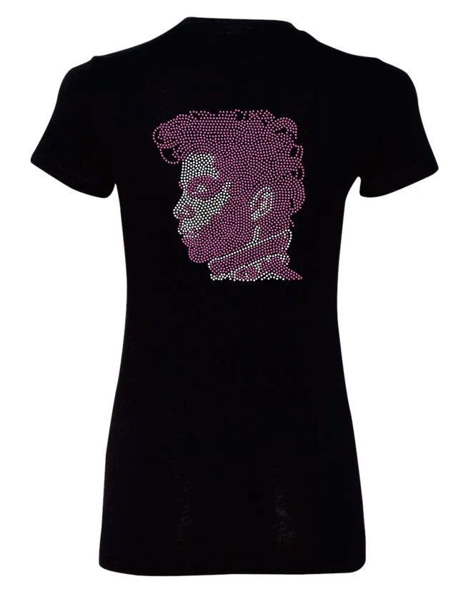 Prince Commemorative Bling Embellished Rhinestone T-shirt | Etsy (Global)