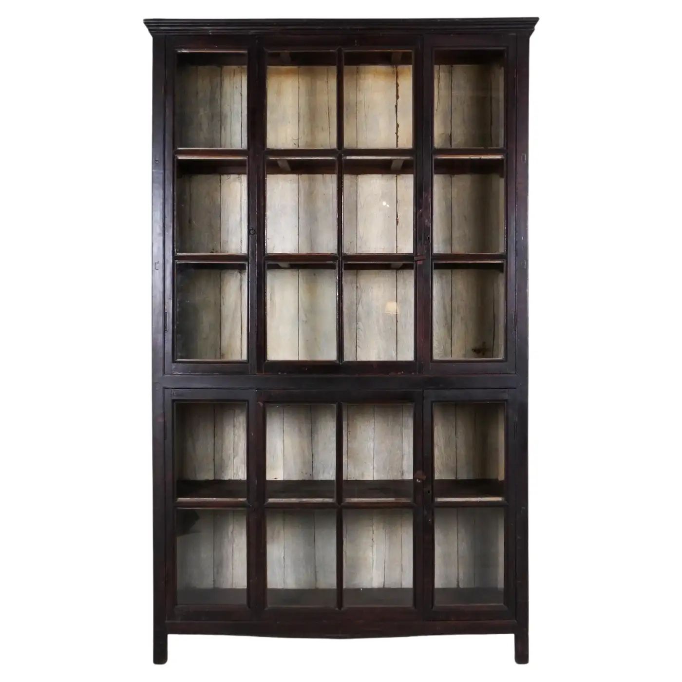 A British Colonial Bookcase | 1stDibs