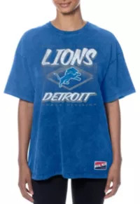 New Era Women's Detroit Lions Blue Washed T-Shirt | DICK'S Sporting Goods