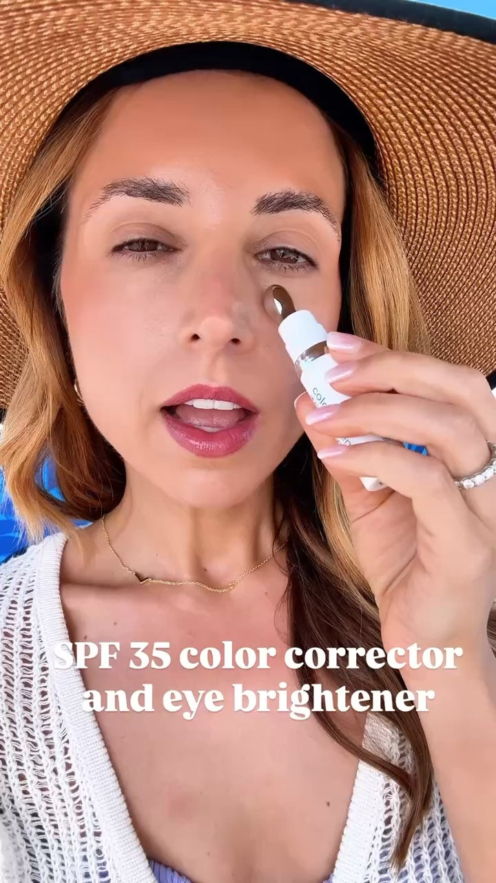 I love this spf 35 color corrector and under eye brightener! Perfect for the beach and vacation! Beach days are the best days! Crochet maxi coverup dress. Target strapless bikini. Beach vacation. Resort wear. Resort outfit. Vacation outfit. Eric Javitts packable hat. Tory Burch jelly buckle sandals.


#LTKselfcare #LTKBeauty #LTKTravel