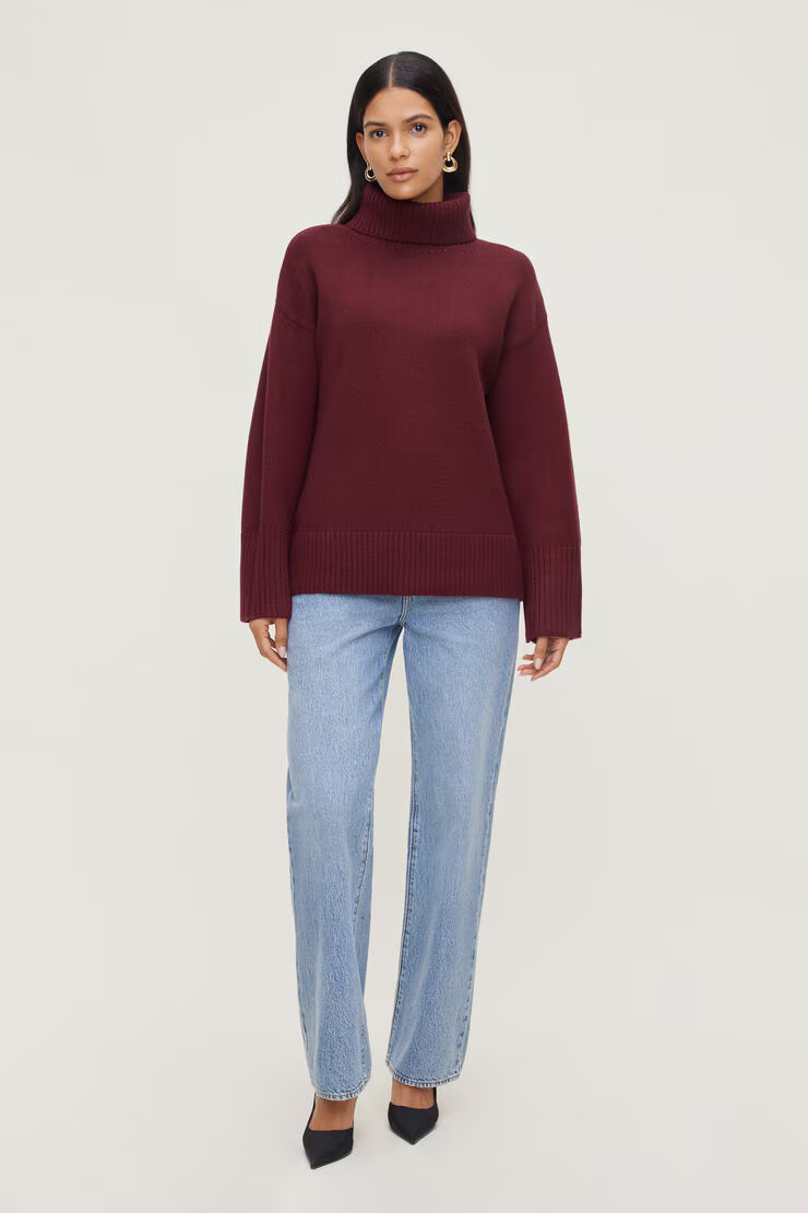 Evy Turtleneck Sweater | Dynamite Clothing