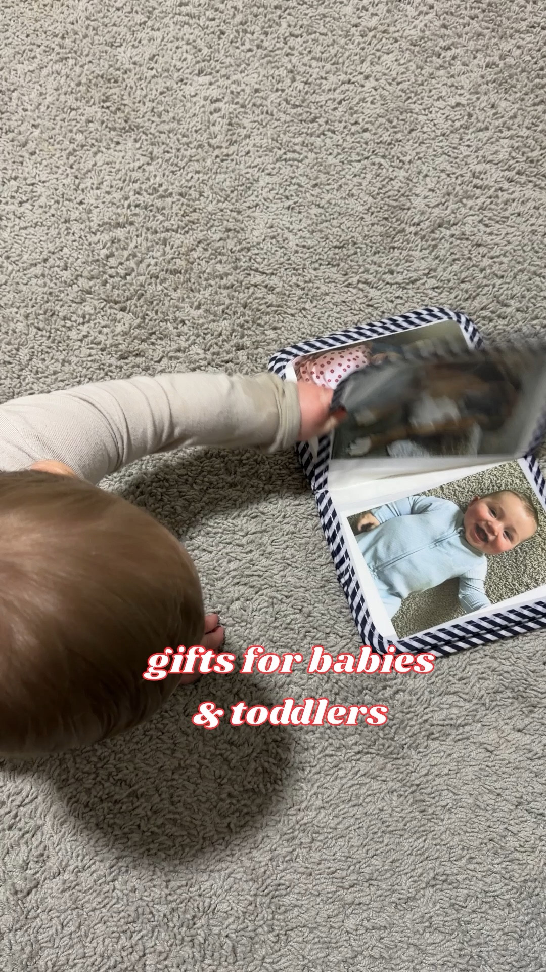 My son looks at this book no less than two dozen times a day. I made it when he was seven months old. He’s now nine months and loves it even more. 

Gift ideas for babies
Gift ideas for infants
Gift ideas for toddlers
Christmas gifts for babies
Christmas gifts for toddlers
Christmas gifts for infants


#LTKBaby #LTKKids #LTKGiftGuide