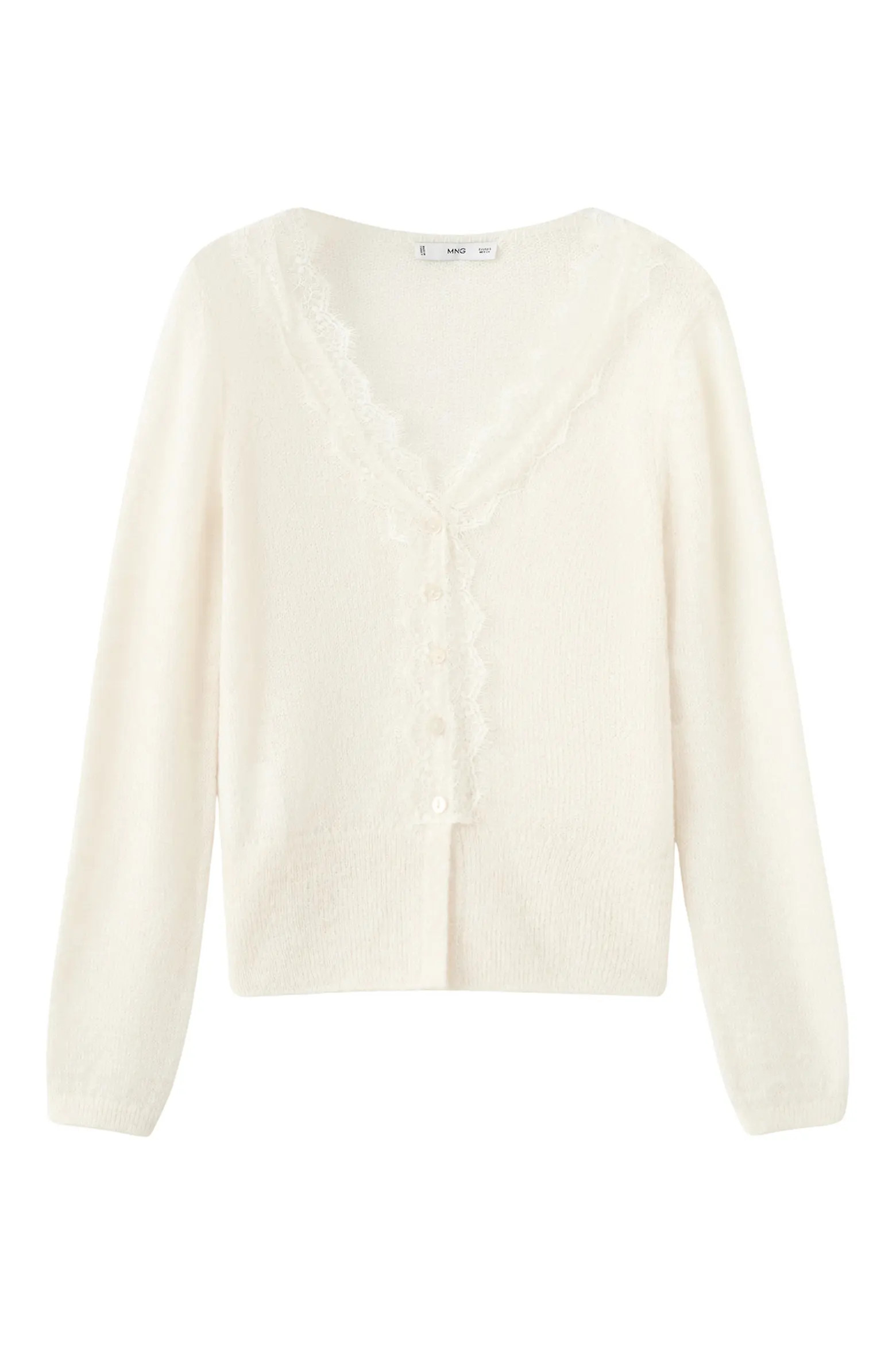 Lace Trim V-Neck Cardigan (Women) | Nordstrom | Nordstrom