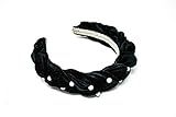 KORONKA Handmade Braided Black Headband | Amazon (US)