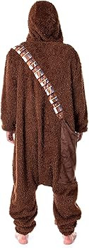 Star Wars Adult Chewbacca Chewie Kigurumi Costume Union Suit Pajama for Men and Women | Amazon (US)