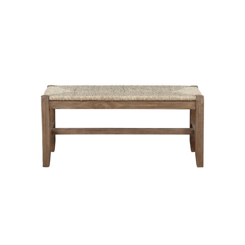 40" Davenport Wood Bench Light Amber - Alaterre Furniture | Target