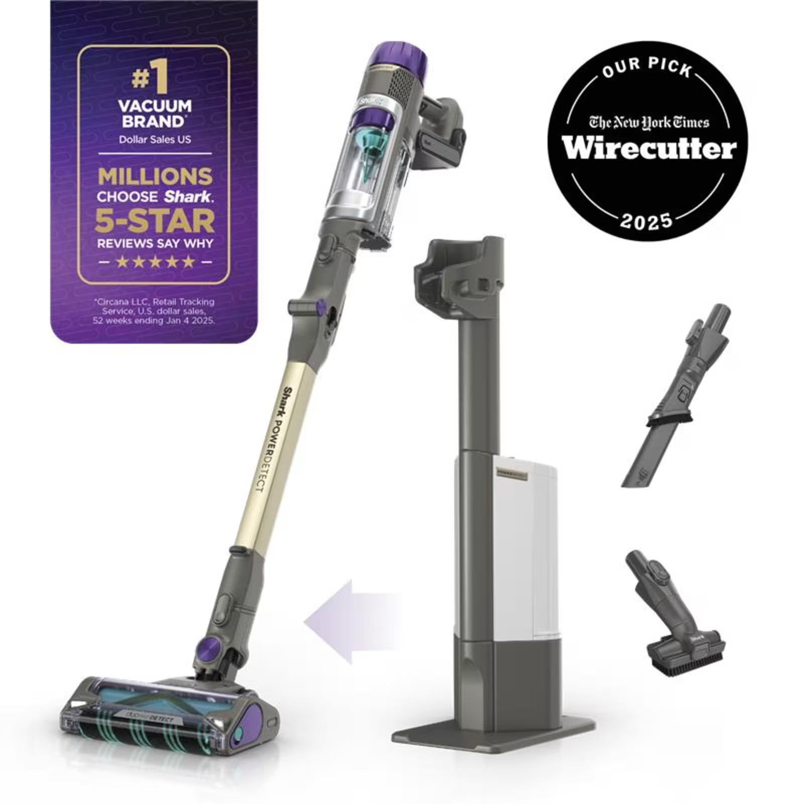 Shark® Cordless PowerDetect™ Clean & Empty System Cordless Vacuums - Shark | Ninja Kitchen