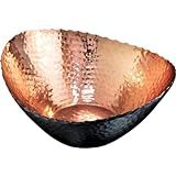 Elegance Eclipse Bowl, 10" x 9.75", Black/Copper | Amazon (US)