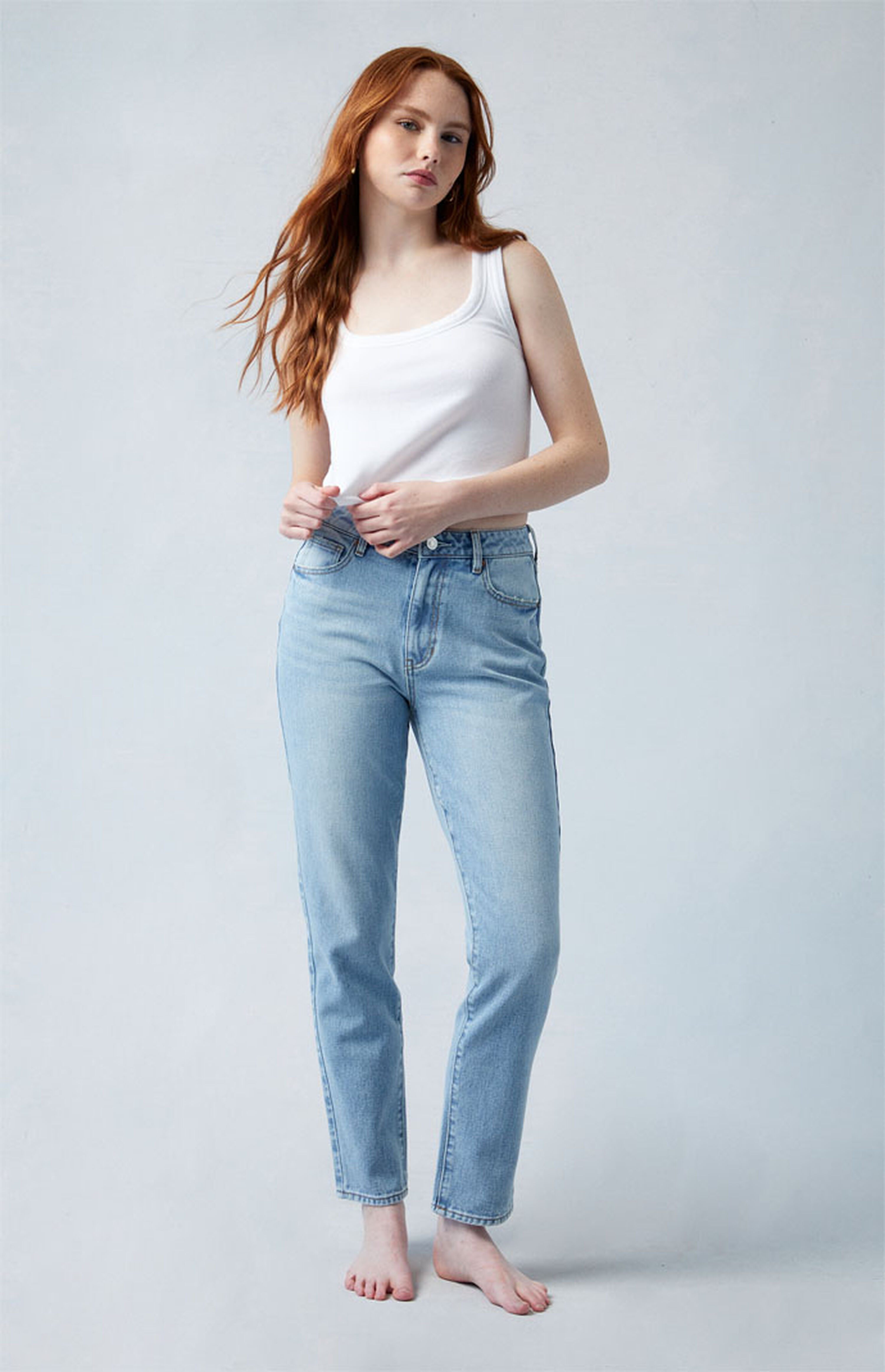 PacSun Light Blue Mom Jeans | PacSun