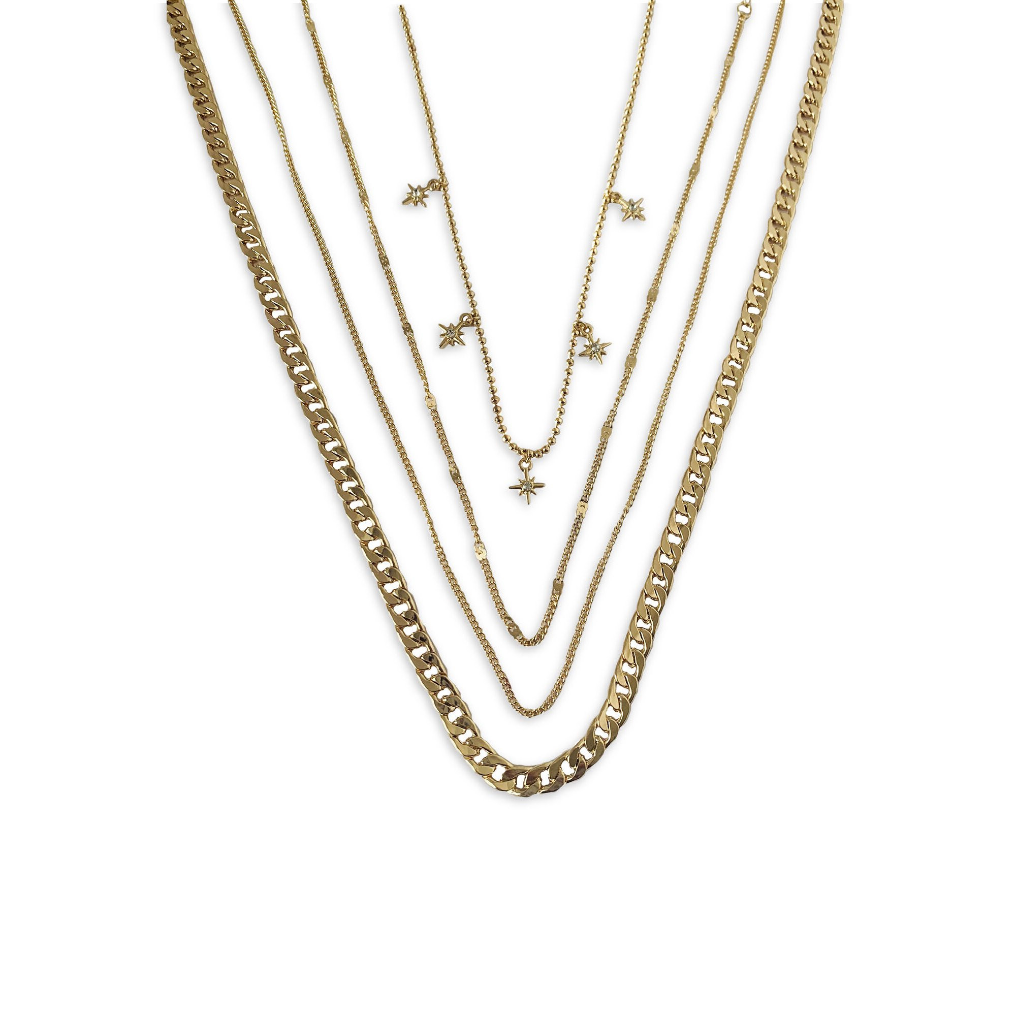 No Boundaries Celestial Multi Necklace | Walmart (US)