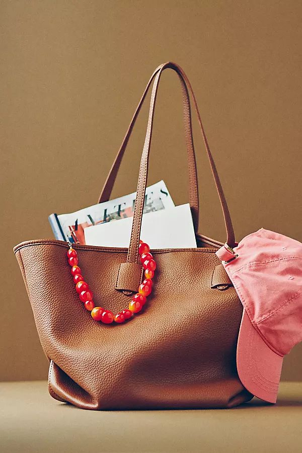 Angular Pebbled Tote | Anthropologie (US)