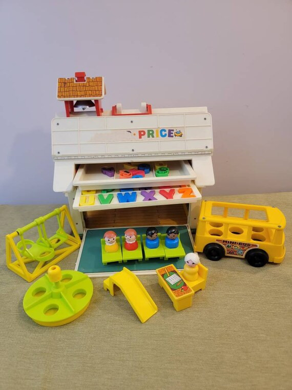 1971 Vintage Fisher Price Play Family School 923  Complete - Etsy | Etsy (US)