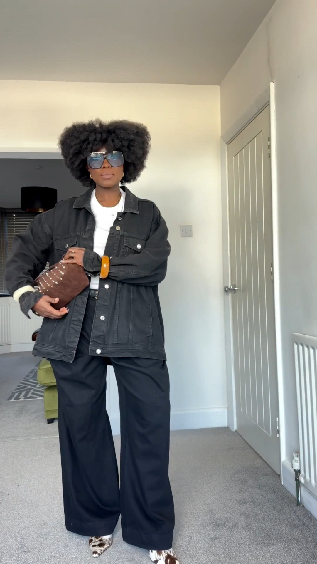 Denim on denim oversized look 

#LTKwinter #LTKuk #LTKstyletip