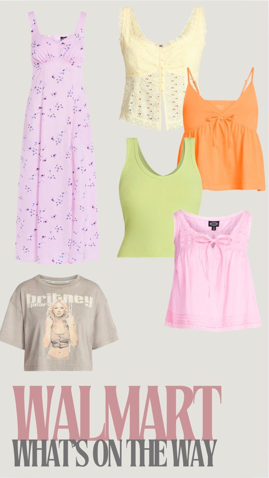 I ordered a small in everything minus the Britney tee (medium) 💗💗