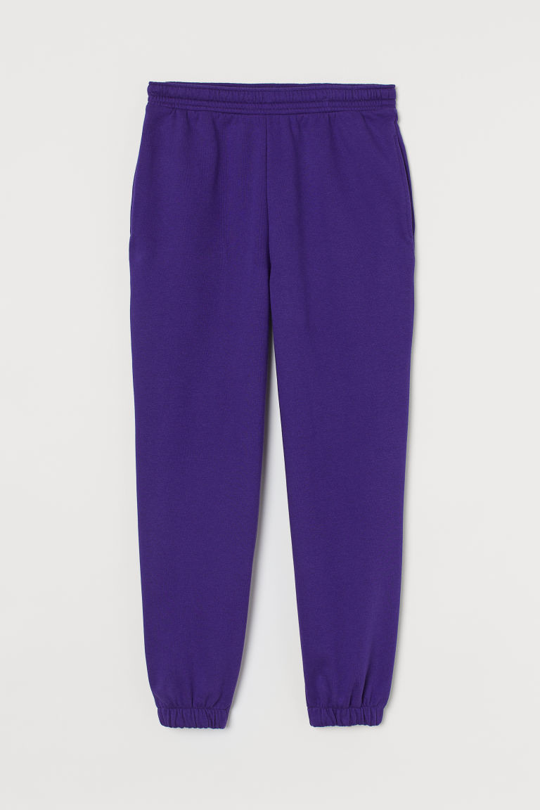 H & M - Joggers - Purple | H&M (UK, MY, IN, SG, PH, TW, HK)