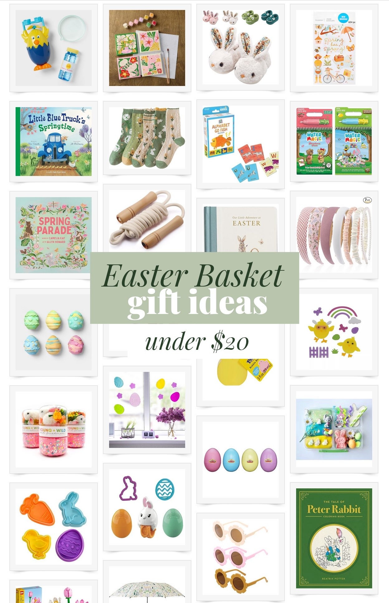 Affordable Easter basket gift ideas! 🐰 

#LTKSpringSale #LTKSeasonal