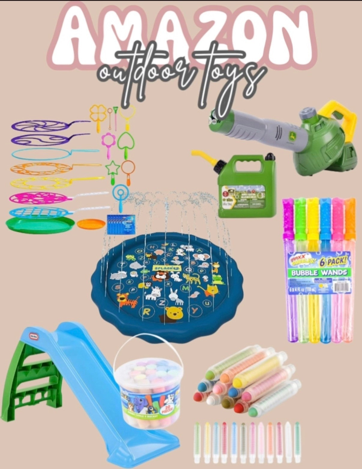 Outdoor toys for kids for the summer from Amazon! 
Backyard toys, outdoor toys, amazon finds, amazon toys, patio, home, water sprinklers, sandbox

#LTKmomlife #LTKKids #LTKHome