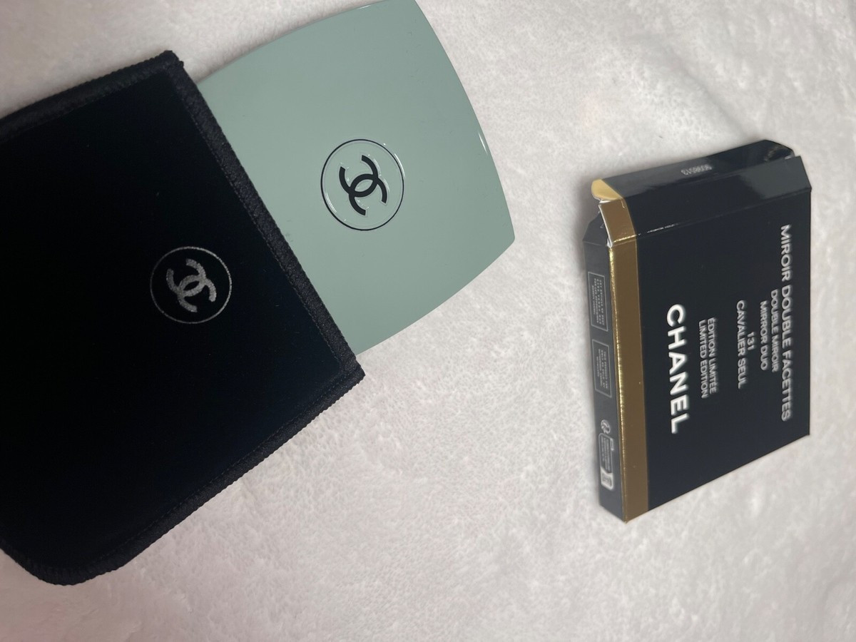 CHANEL Codes 131 Cavalier Seul Double Compact Mirror Duo Limited Edition NIB | eBay US