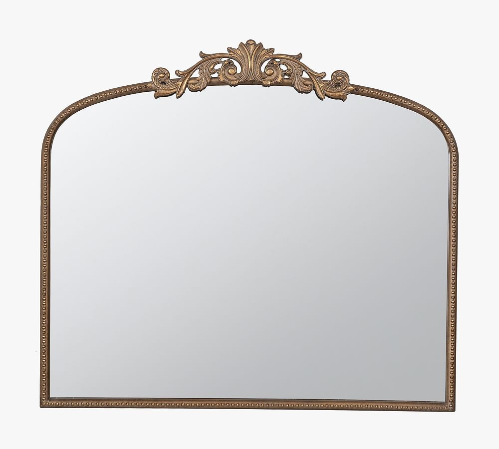 Fleur Mantel Arch Mirror | Pottery Barn (US)