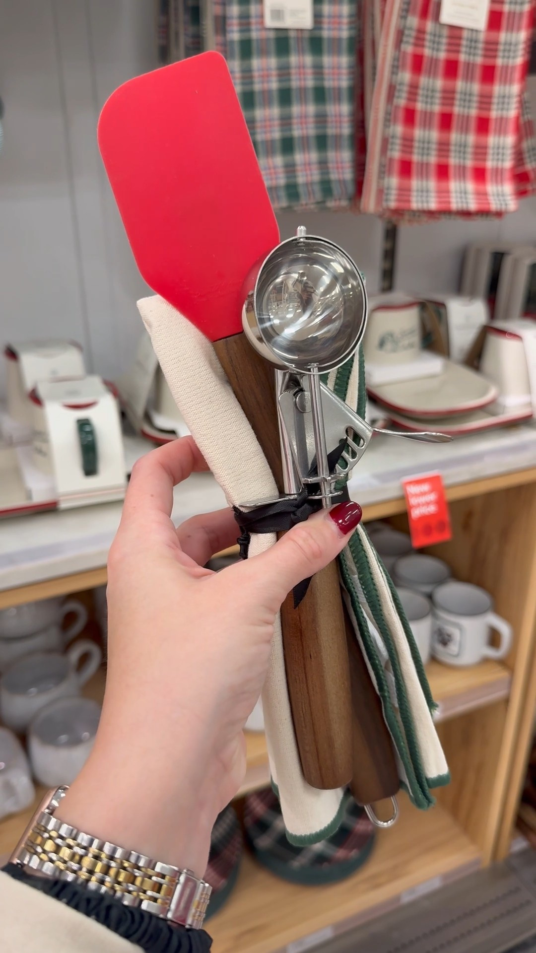 Hostess gift ideas! Under $20 Christmas gift idea - this adorable little baking set from Target 
Perfect for Dirty Santa gift / White Elephant gift too

#LTKGiftGuide #LTKHoliday #LTKFindsUnder50