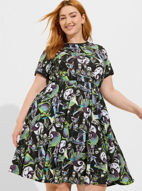 Disney Nightmare Before Christmas Skater Dress | Torrid (US & Canada)