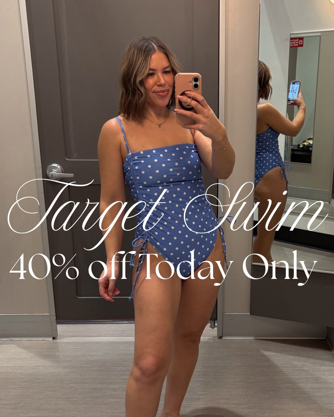 TARGET SWIM- 40% off TODAY ONIY!!
Sharing some of my favorite swim suits from @target so far this season and man are they good! Sharing both once pieces and two pieces! 
#target #targetsale #targetfinds #targetswim #swimsuits #onepiece #twopieceswim #summer #salealert


#LTKSwim #LTKSaleAlert #LTKSeasonal
