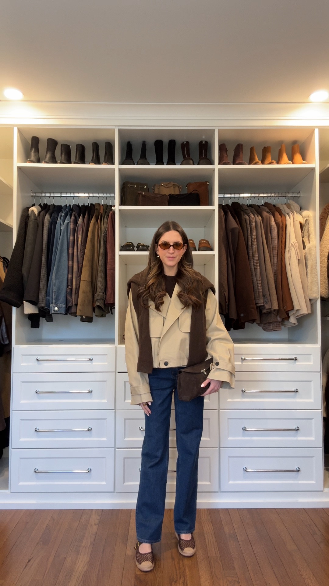 Size xsmall jacket 
Size xsmall belt 

Spring outfits 
Trench 
Spring tenets 

#LTKootd #LTKgrwm #LTKdayinmylife