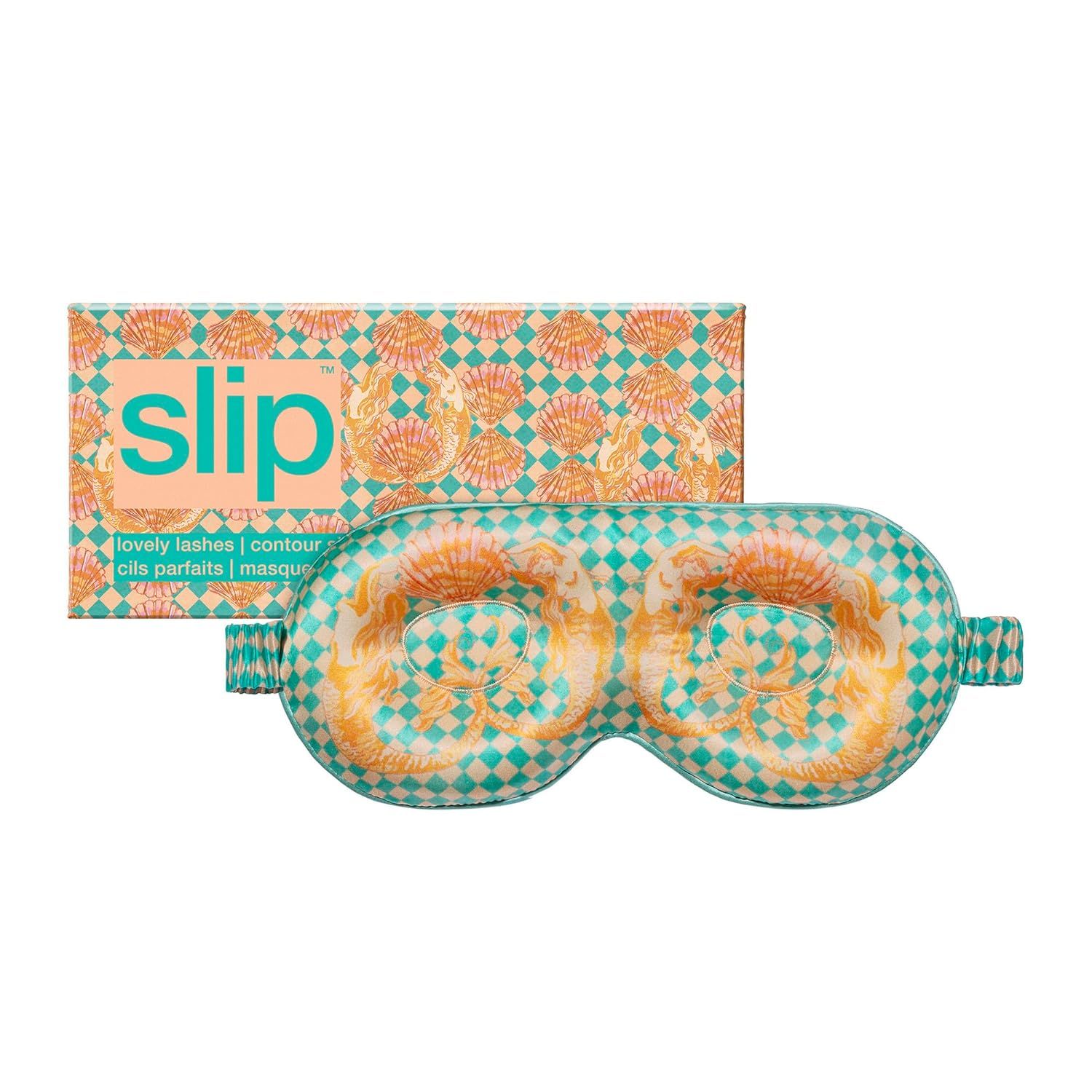 Slip Silk Contour Sleep Mask - Meribella (One Size) - 100% Pure Mulberry 22 Momme Silk Eye Mask -... | Amazon (US)