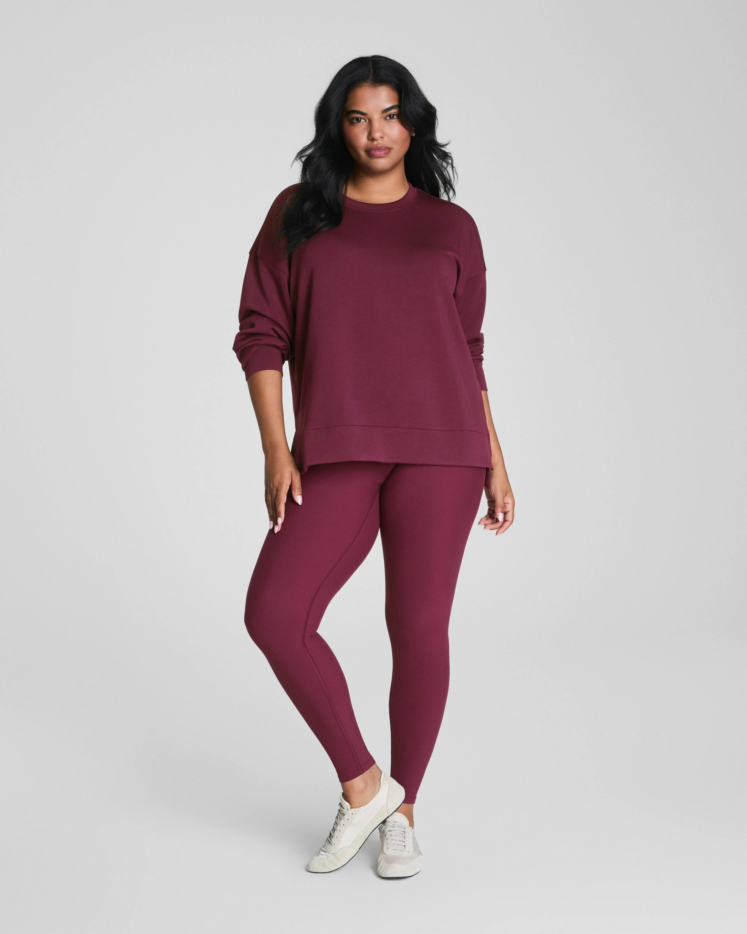 AirEssentials Crewneck Tunic with Booty Coverage | SPANX | Spanx