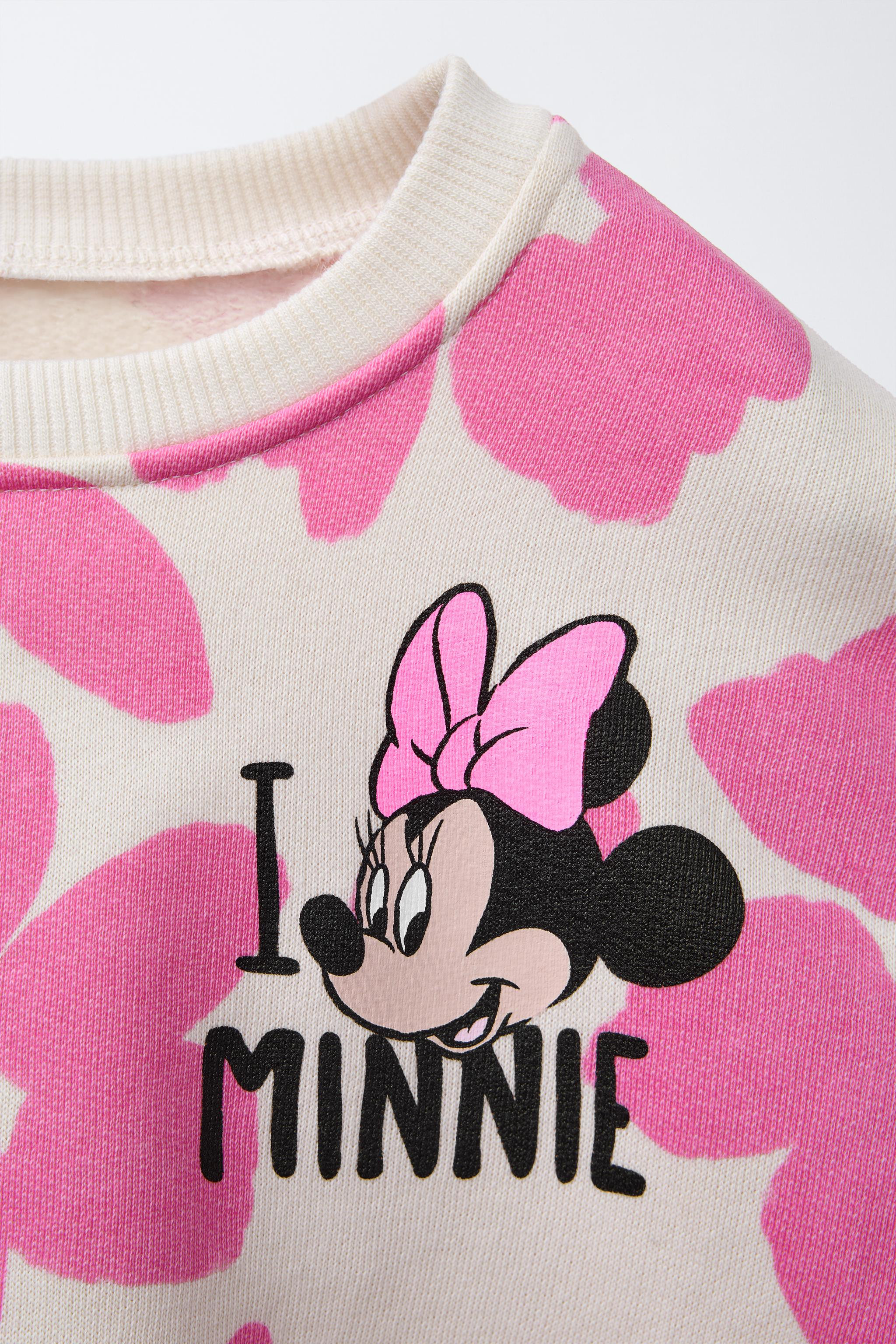 MINNIE MOUSE © DISNEY SWEATSHIRT AND LEGGINGS MATCHING SET | Zara US