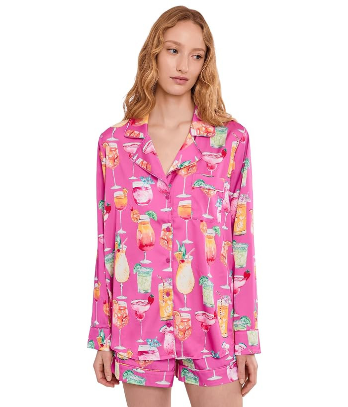 Show Me Your Mumu Favorite PJ Set Women's Pajama Sets Pink Bunnies : MD, Polyester/Spandex | Zappos.com