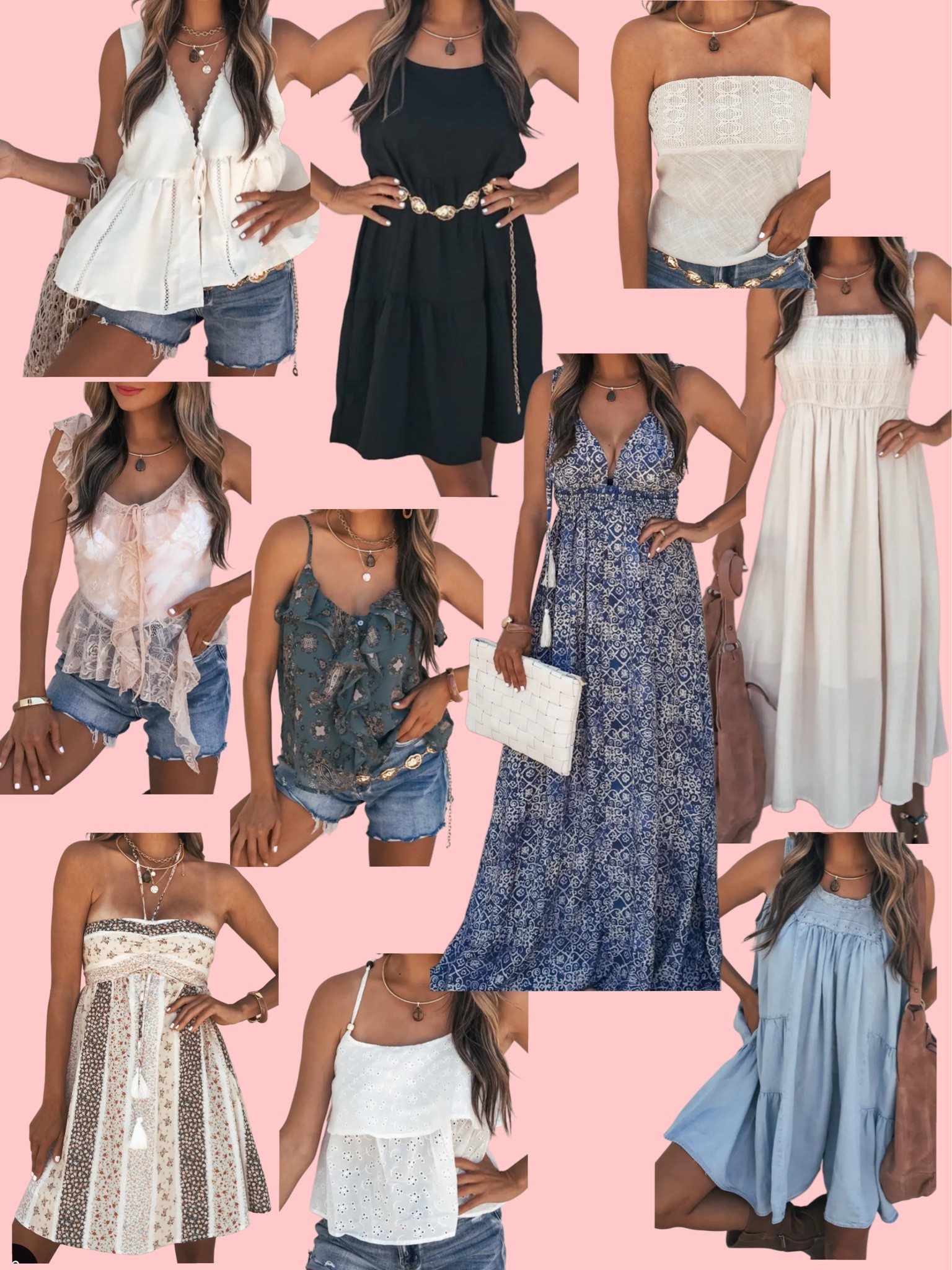 Neutral free spirited styles from the new boho edit! Love all of these

#LTKootd #LTKgrwm #LTKSeasonal