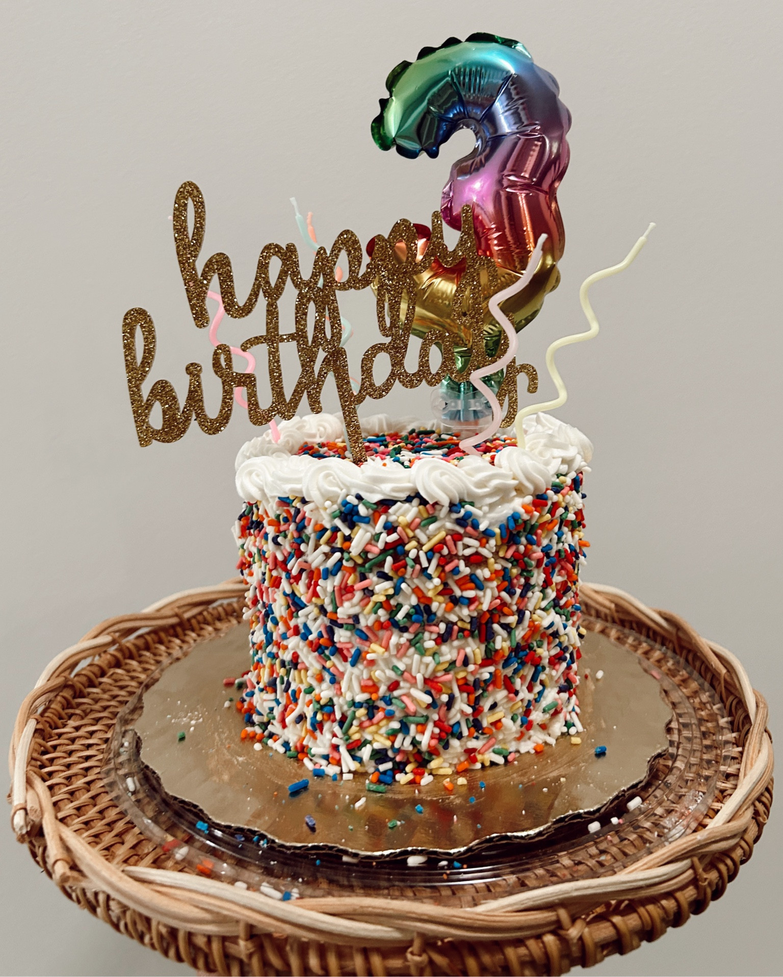 THREE - ESTA BIRTHDAY CAKE 🎉🎂

#kidsbirthday #bdayinspo #threeyearold #three #thirdbday #thirdbirthday #sprinkles #threeesta #funky #fun #colorful #birthdayparty #birthday #birthdaycandles 

#LTKHome #LTKBaby #LTKKids