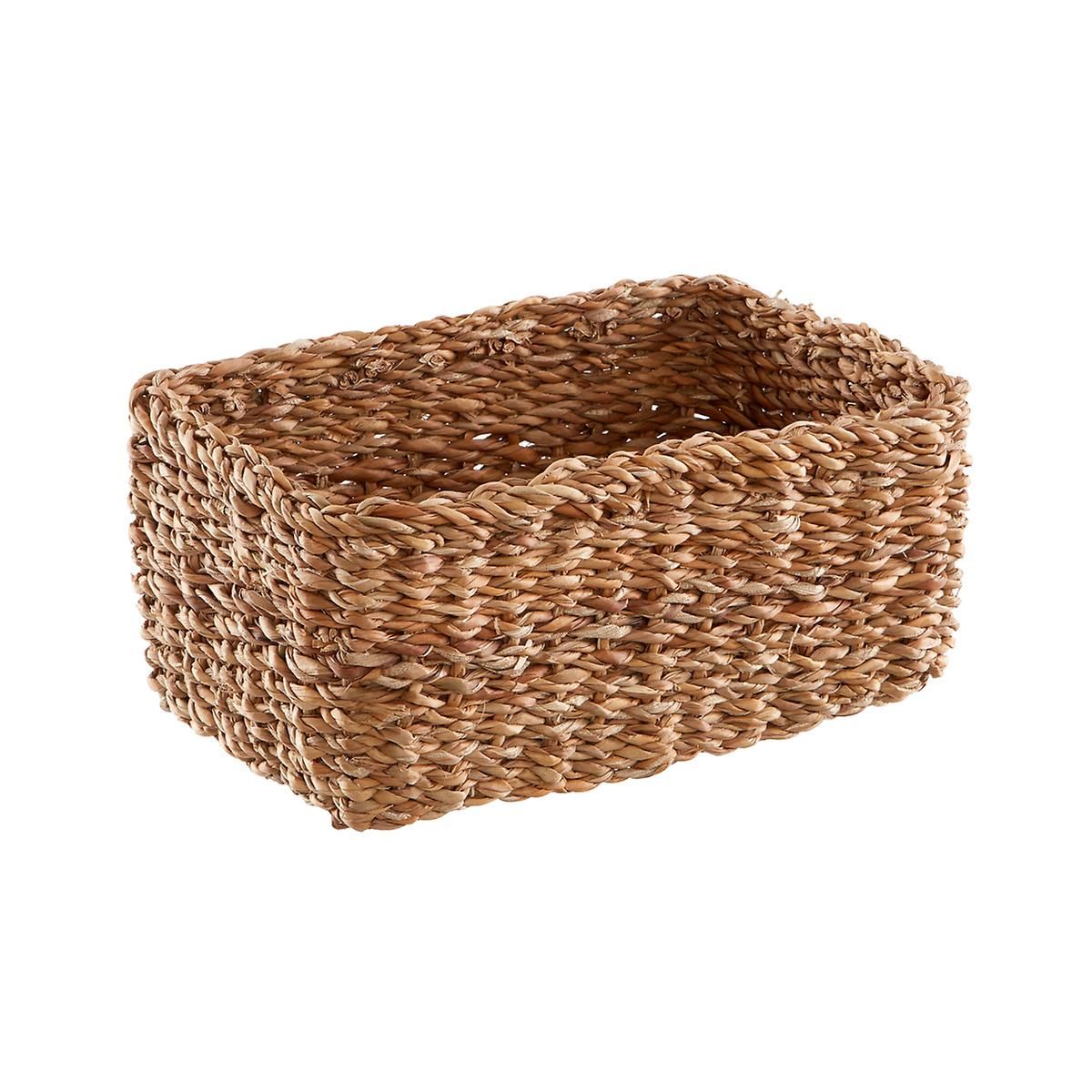 Medium Rectangular Hogla Bin Natural | The Container Store