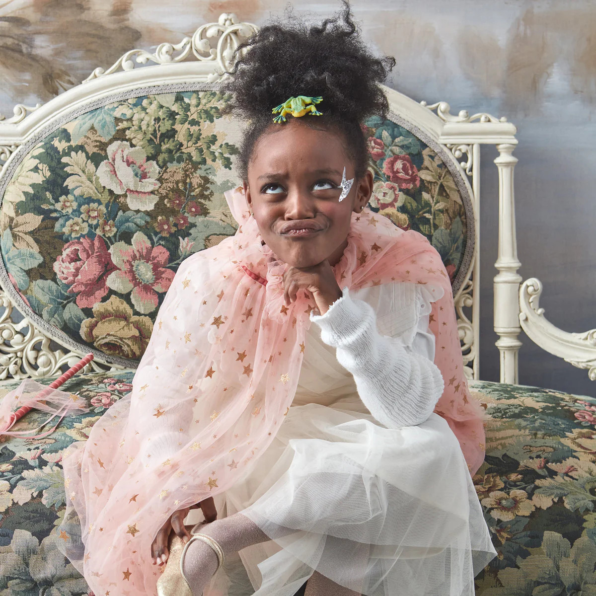 Pink Tulle Star Cape | Meri Meri