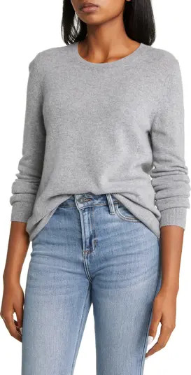 Nordstrom Cashmere Crewneck Sweater | Nordstrom | Nordstrom