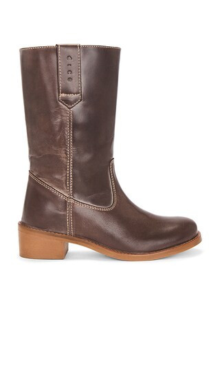 Dico Copenhagen Julia Gaucho Boot in Brown Escovado in Brown. - size 40 | Revolve Clothing (Global)