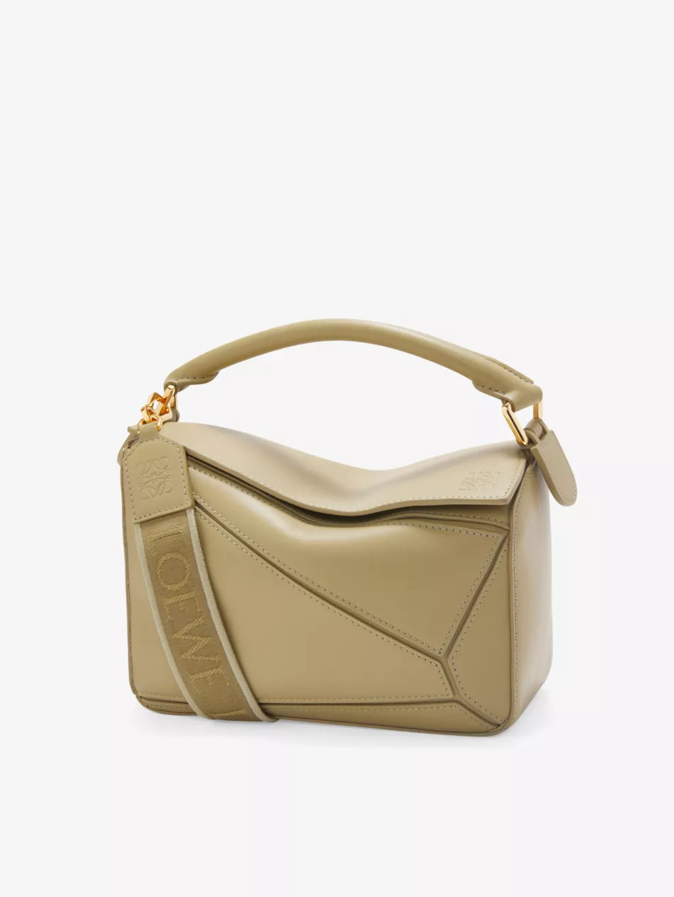 Puzzle small leather shoulder bag | Selfridges